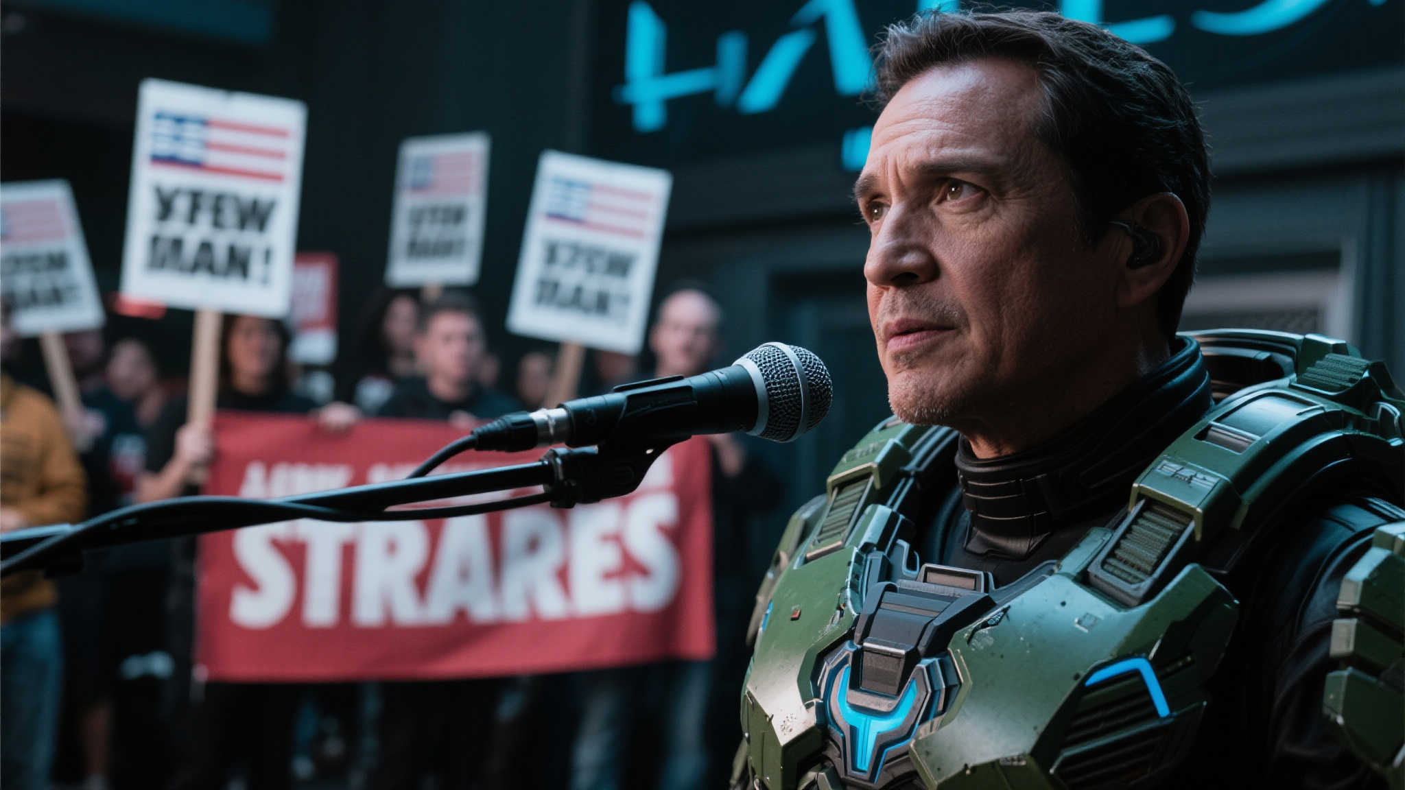 美国游戏配音演员罢工未停:《光环》声优呼吁粉丝支持 结语无需赘述,让行动说话
这场美国游戏