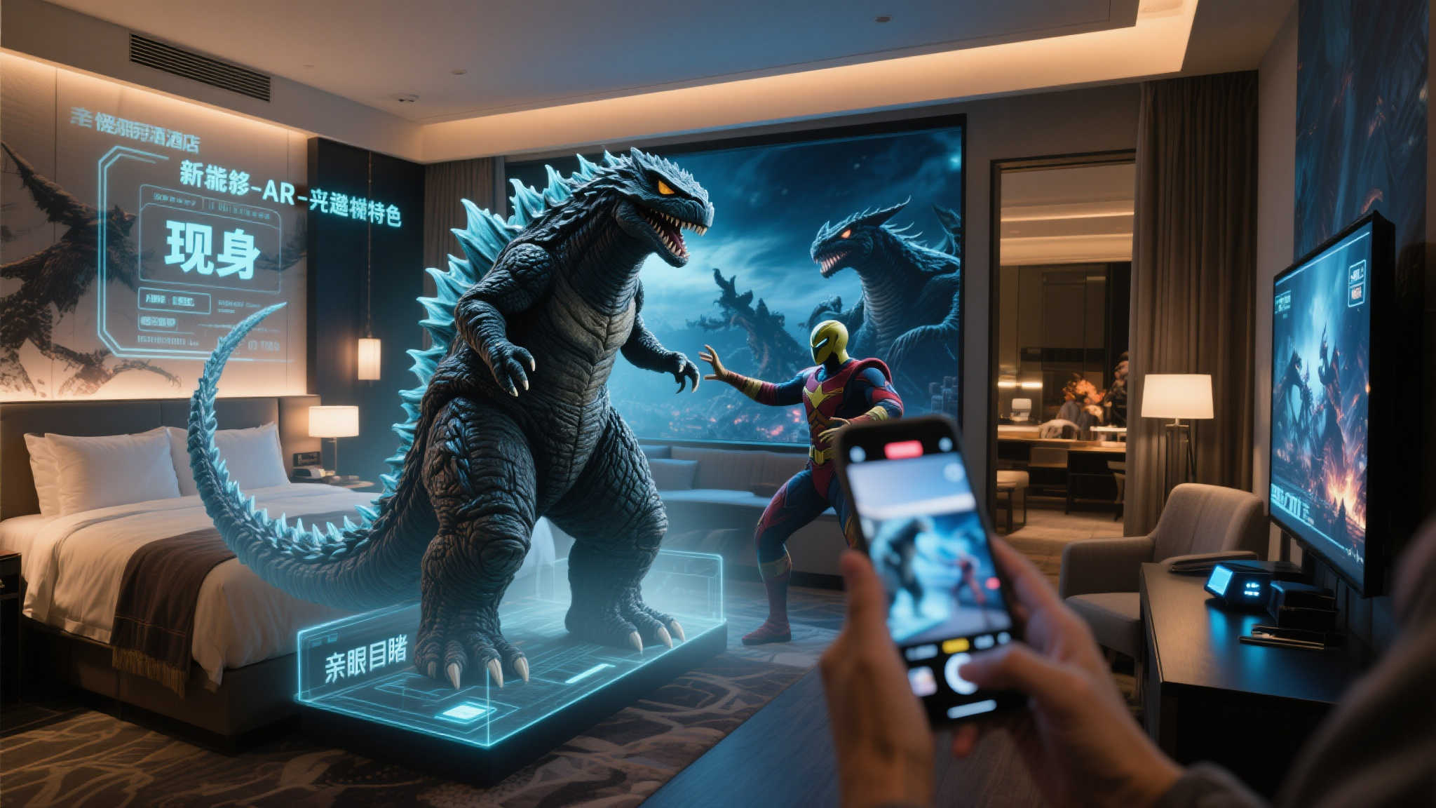 全球首创！日本特摄主题客房7月亮相，近距离感受怪兽魅力